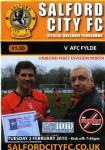 Salford City v AFC Fylde